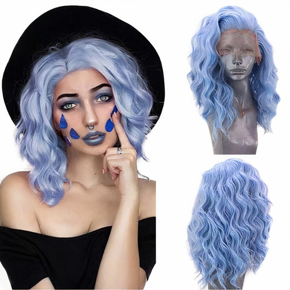 Perruque 20 Pouces Cheveux Ondules 8