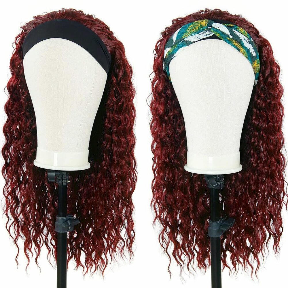 Perruque Bandeau Cheveux Boucles