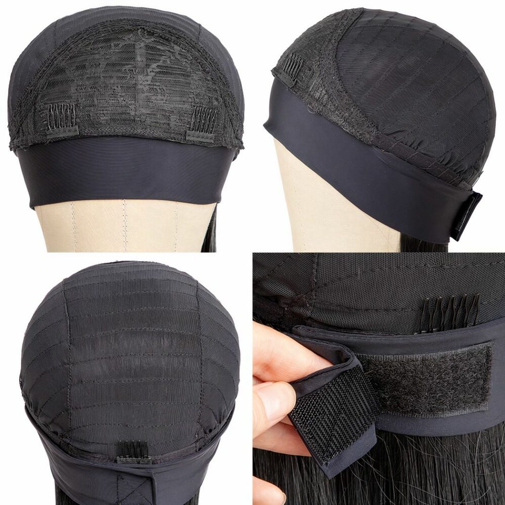 Perruque Bandeau Cheveux Longs Lisses 4