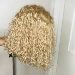 Perruque Blonde Mi Longue Et Bouclee 6