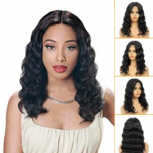 Perruque Bresilienne Naturelle Bouclee 16 Pouces 2