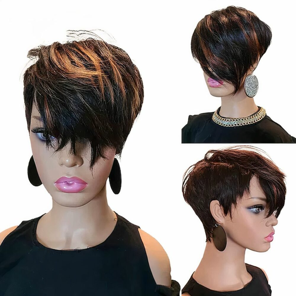 Perruque Cheveux Court Stylise