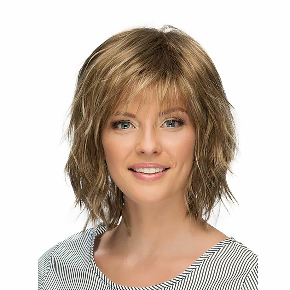 Perruque Cheveux Courts Avec Frange 10