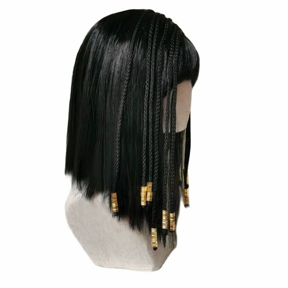 Perruque Cleopatre Tresse Noire 5