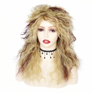 Perruque Longue Et Bouclee Style Annee 80 Femme