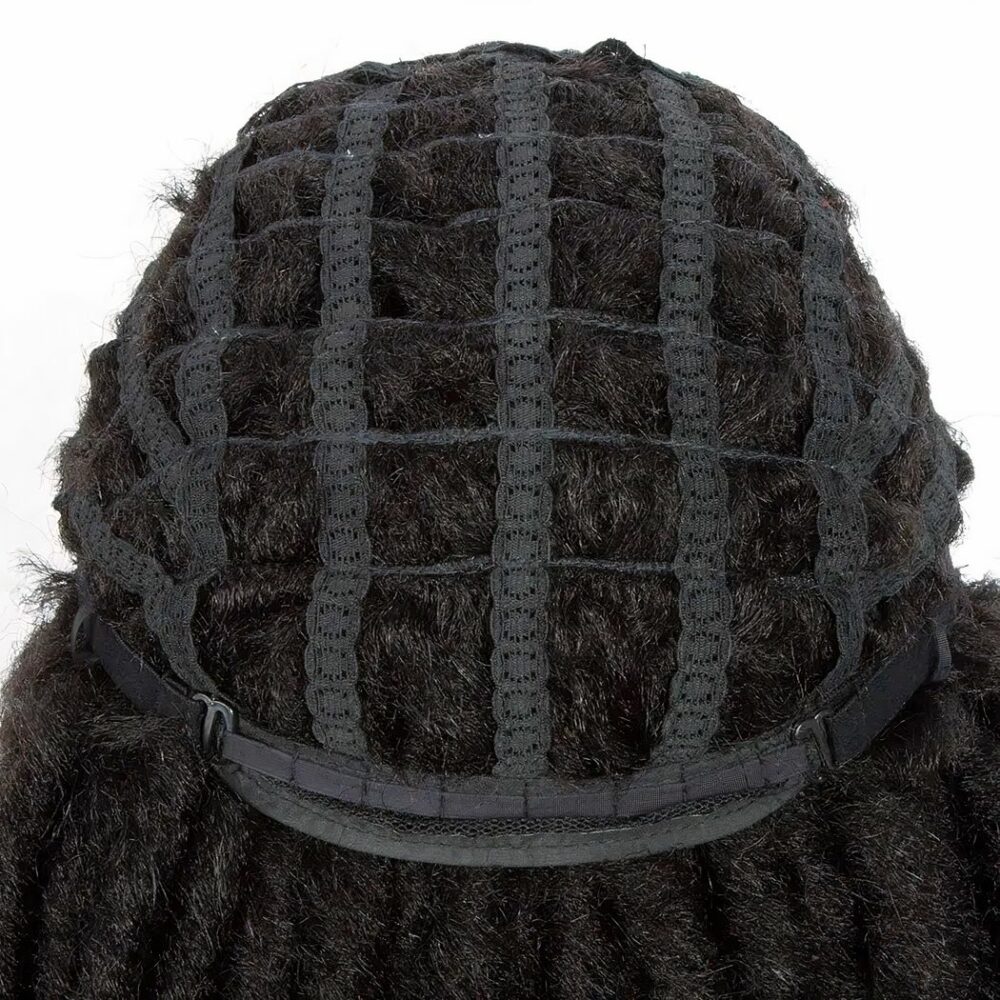 Perruque Synthetique 16 Pouces Avec Dreadlocks Tresses 5