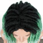 Perruque Synthetique 16 Pouces Avec Dreadlocks Tresses 6