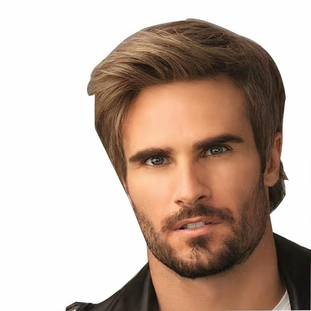 Perruque Synthetique Courte Pour Homme 4