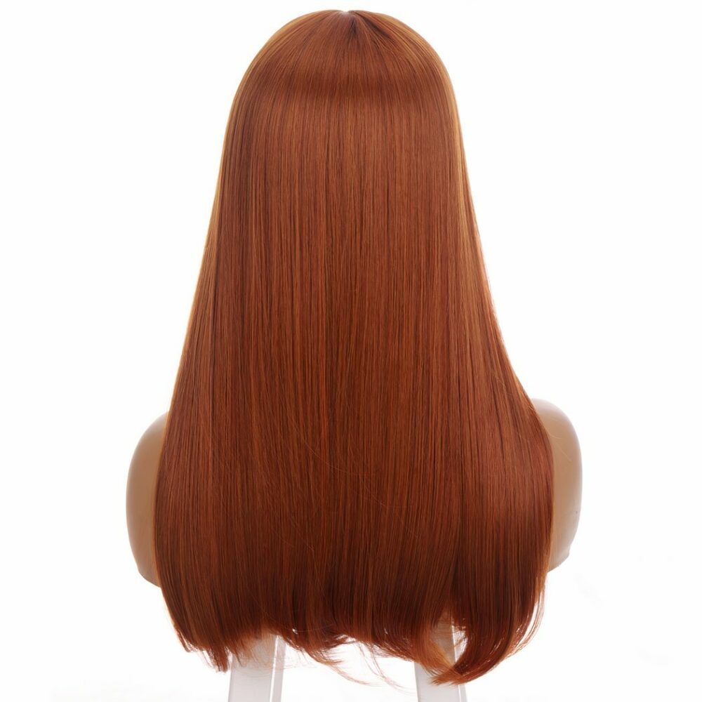 Perruque Synthetique Lisse Et Longue Pour Femmes 2