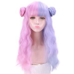 Perruque synthétique lolita ondulée Halloween. Bonne qualité et très à la mode.