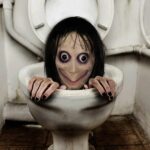 Perruque Avec Masque D Halloween Momo Effrayant 2